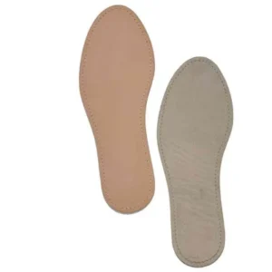 leather lined insoles for protection against electromagnetic waves